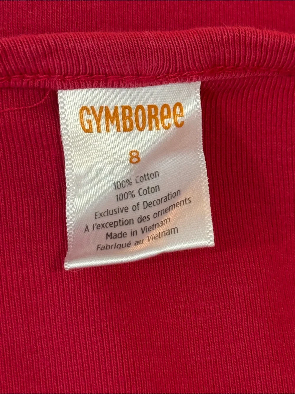 Gymboree Girls Size 8 Pink Apple Long Sleeve Top Shirt